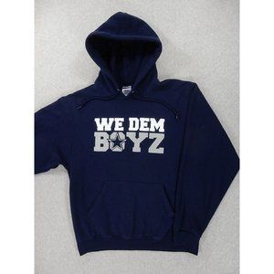 Dallas Cowboys WE DEM BOYZ Football Hoodie Sweatshirt‎ (Men's Medium) Blue
